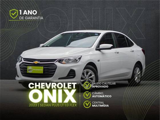 CHEVROLET ONIX 1.0 TURBO FLEX PLUS LT AUTOMÁTICO CHEVROLET ONIX 1.0 TURBO FLEX PLUS LT AUTOMÁTICO
